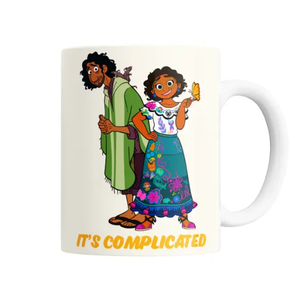 Taza de Cerámica Encanto Mirabel y Bruno It's Complicated