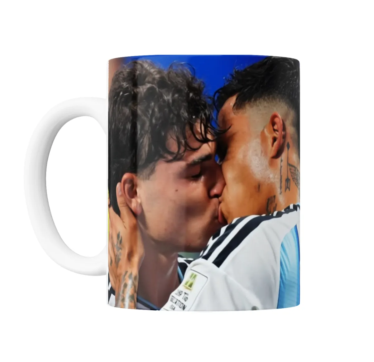 Taza de Cerámica Enzo Fernández y Julián Álvarez Selección Argentina - vista 2