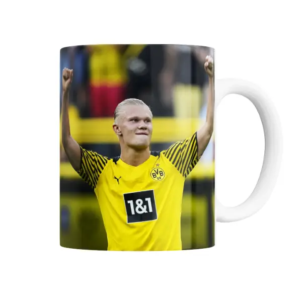 Taza de Cerámica Erling Haaland Borussia Dortmund