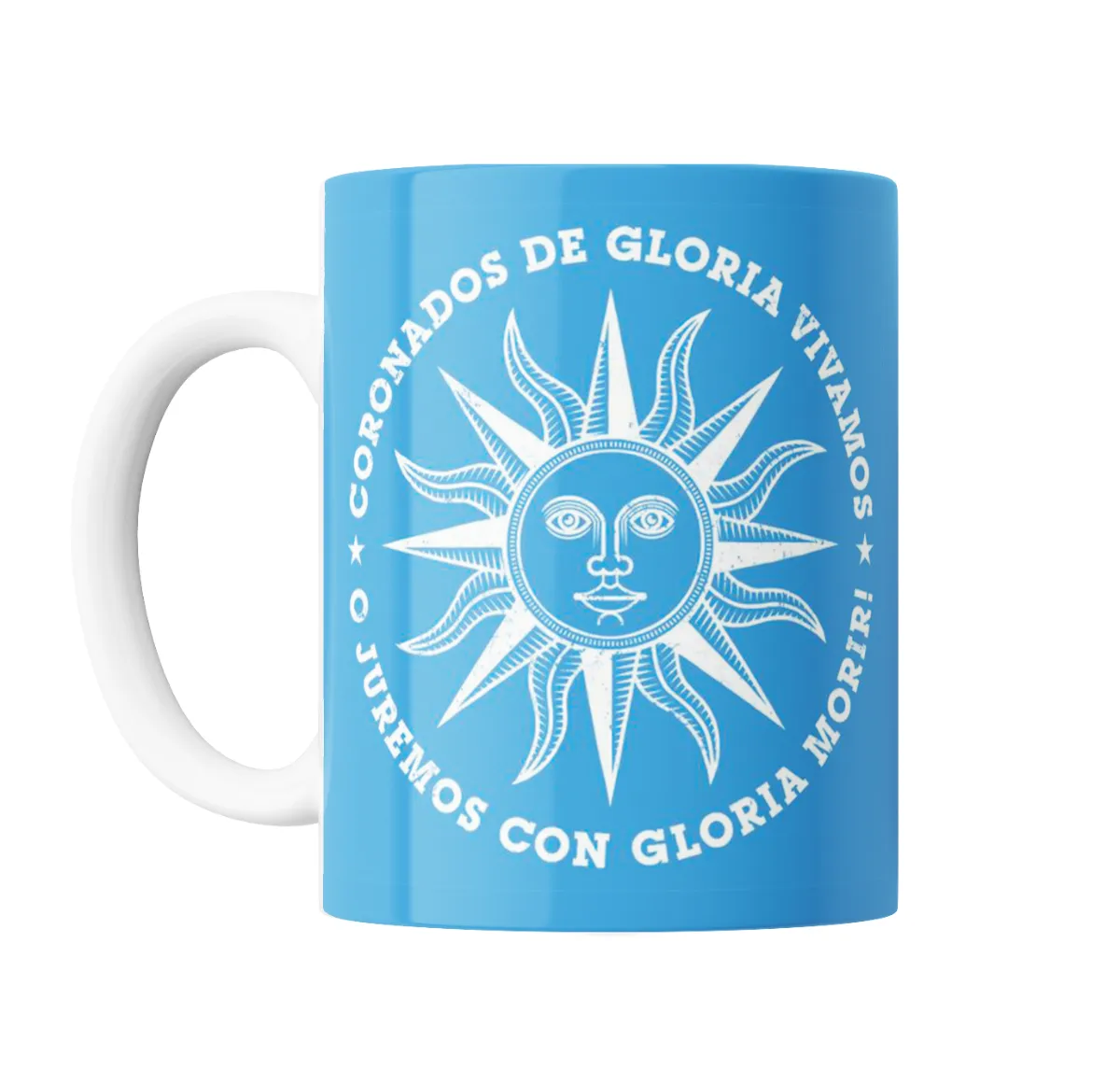 Taza de Cerámica Sol de Mayo Coronados de Gloria Vivamos - vista 2