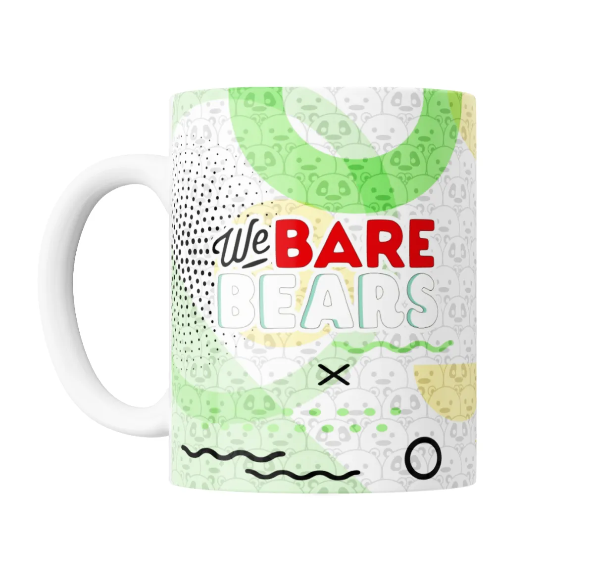 Taza de Cerámica Osos Escandalosos Grizzly Sorprendido - vista 2