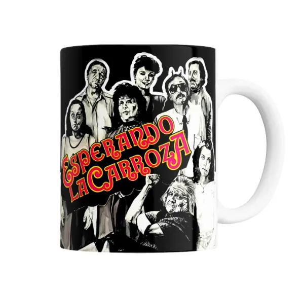 Taza de Cerámica Esperando La Carroza Elenco