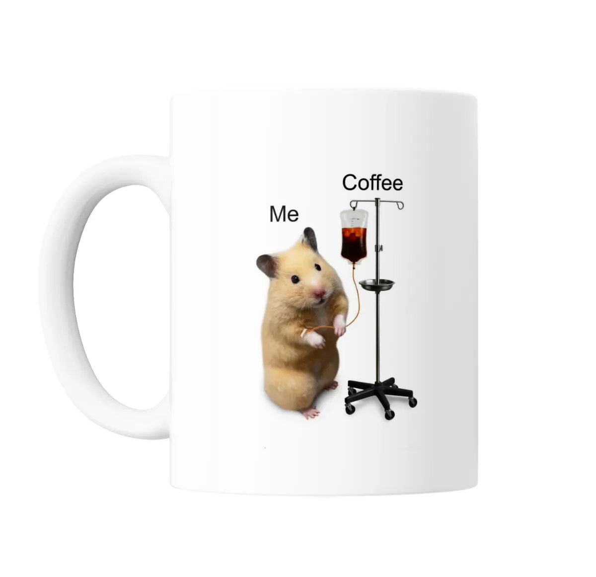 Taza de Cerámica Hámster Me Coffee Suero - vista 2
