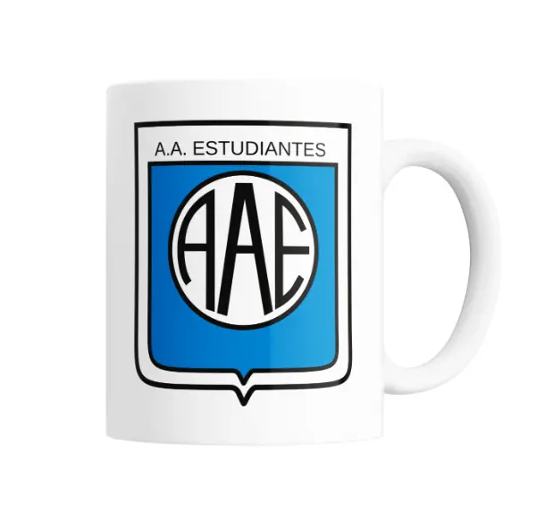 Taza de Cerámica Estudiantes Rio Cuarto Escudo