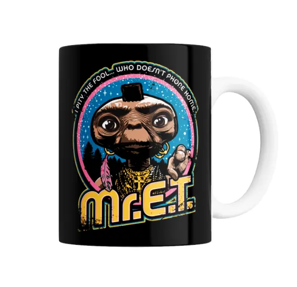Taza de Cerámica ET Mr. E.T. Pity the Fool