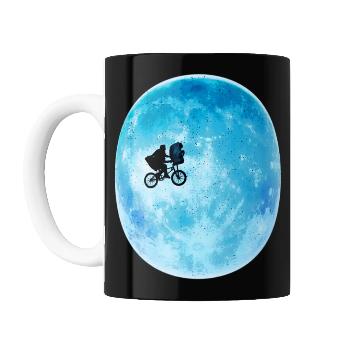 Taza de Cerámica E.T. el Extraterrestre Luna Bicicleta - vista 2