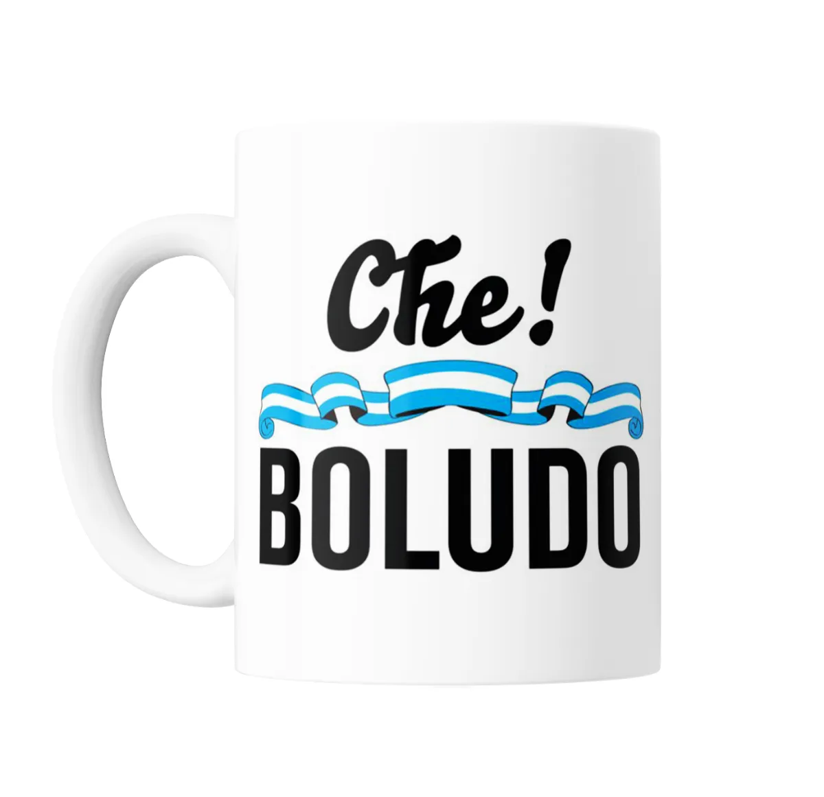 Taza de Cerámica Che Boludo Bandera Argentina - vista 2