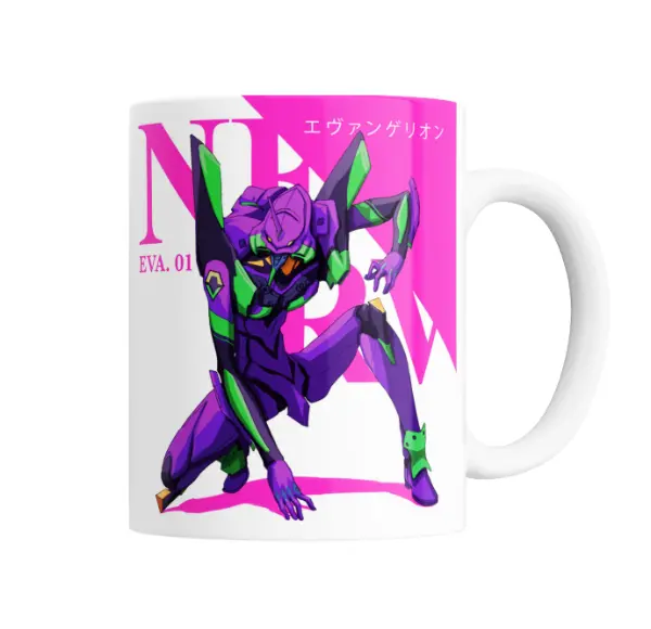 Taza de Cerámica Evangelion EVA-01 Neon Genesis