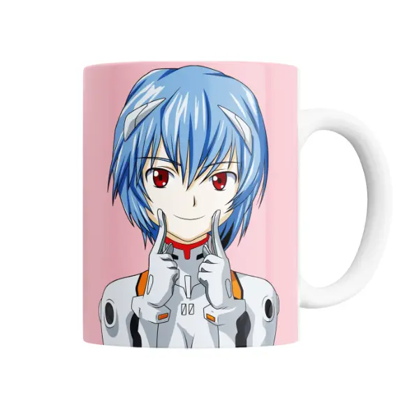 Taza de Cerámica Evangelion Rei Ayanami