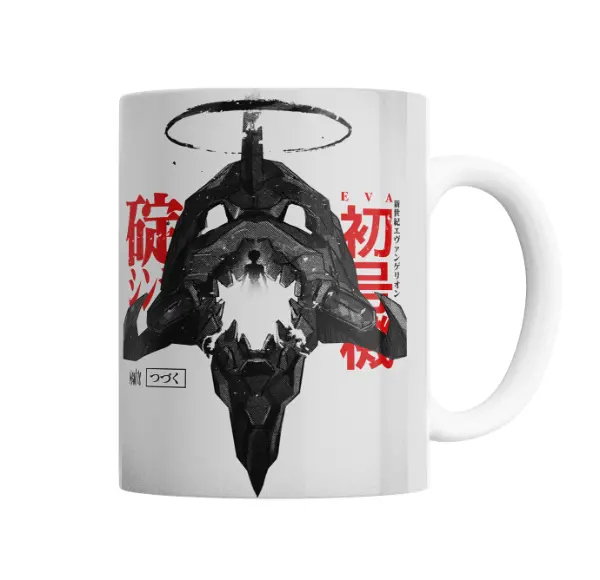 Taza de Cerámica Evangelion Unidad 01 Eva Japón