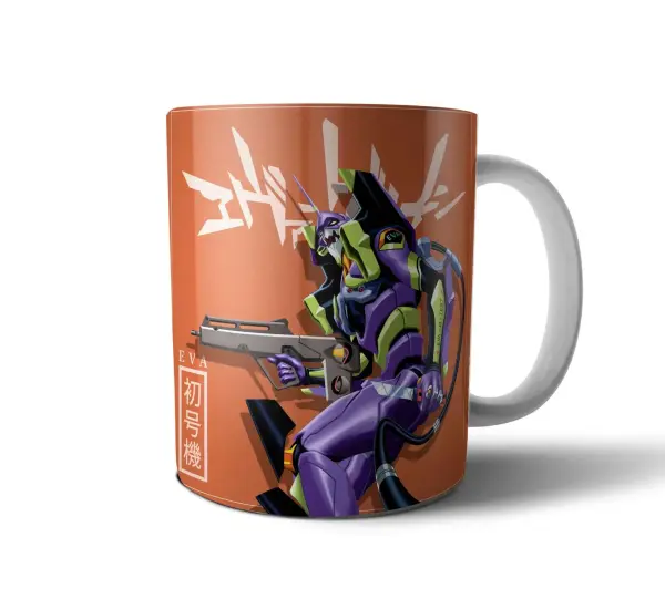 Taza de Cerámica Evangelion EVA-01 Test