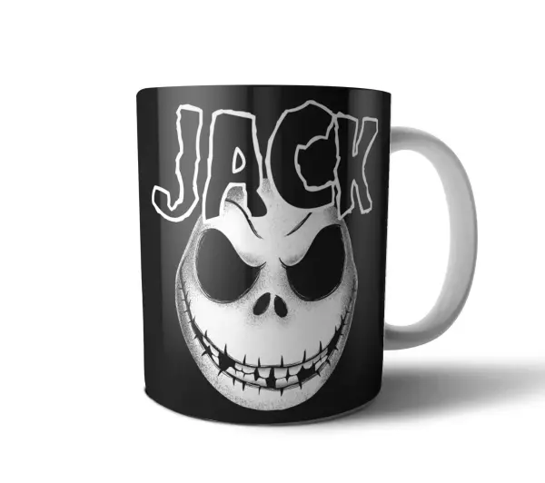 Taza de Cerámica Extraño Mundo de Jack Jack Skellington