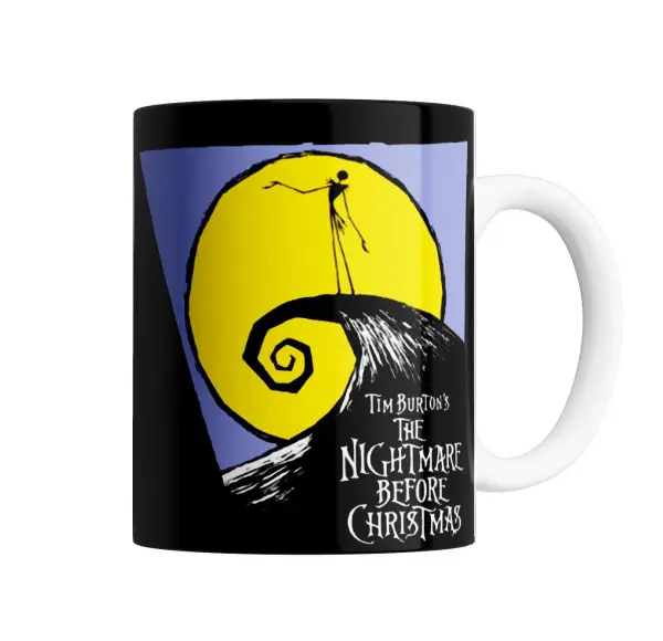 Taza de Cerámica Extraño Mundo de Jack Jack Skellington Luna