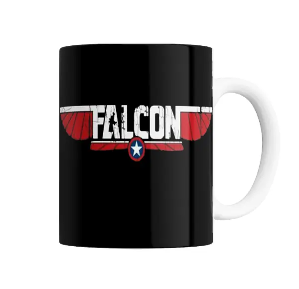 Taza de Cerámica Falcon and the Winter Soldier Logo Alas