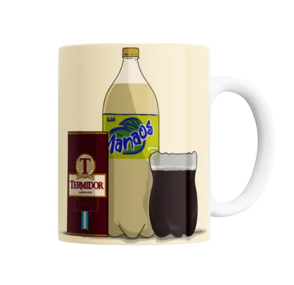 Taza de Cerámica Fantino Termidor con Manaos