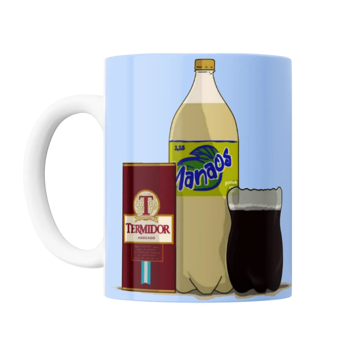 Taza de Cerámica Fantino Termidor con Manaos - vista 2