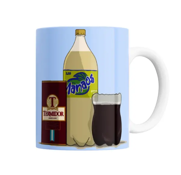 Taza de Cerámica Fantino Termidor con Manaos