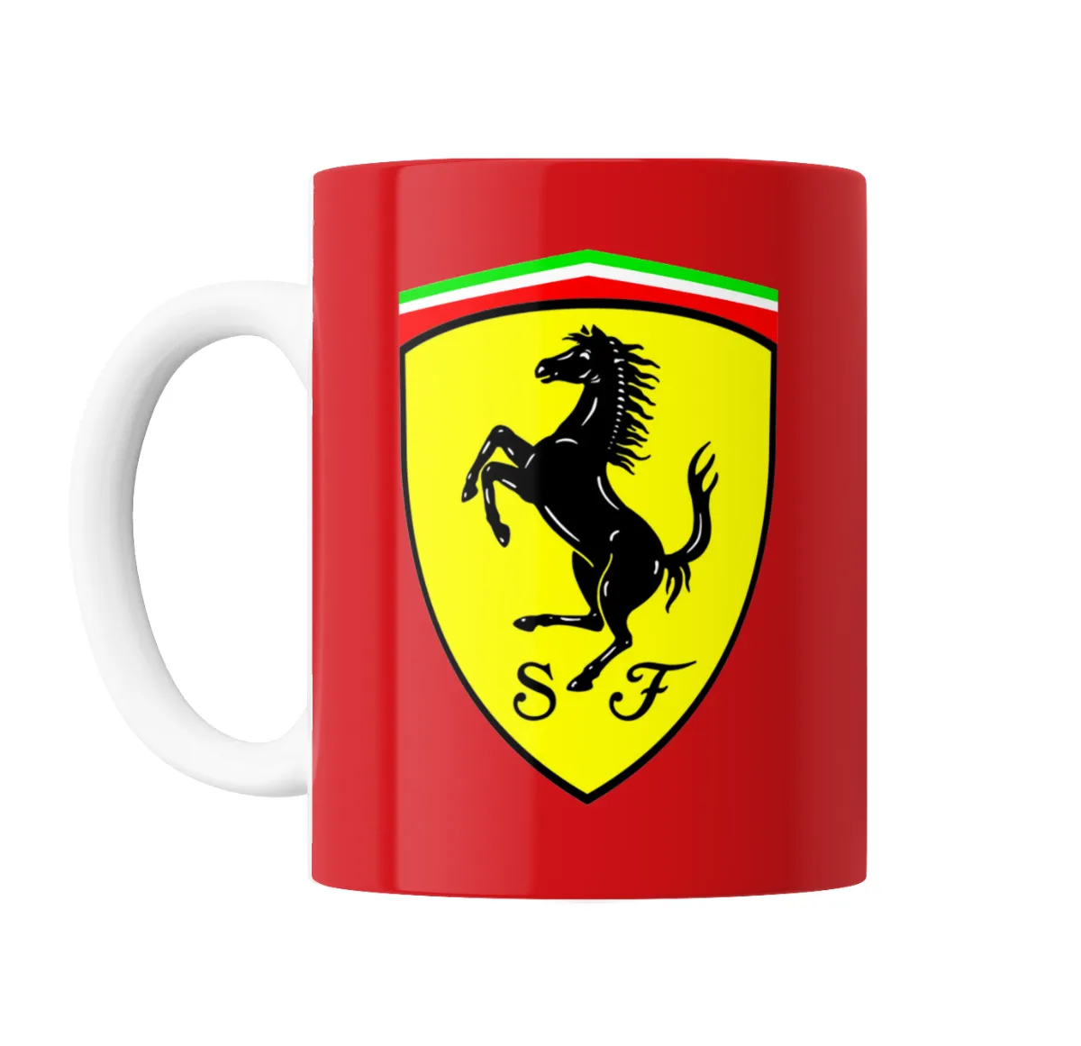 Taza de Cerámica Ferrari Escudo Caballo Rampante - vista 2