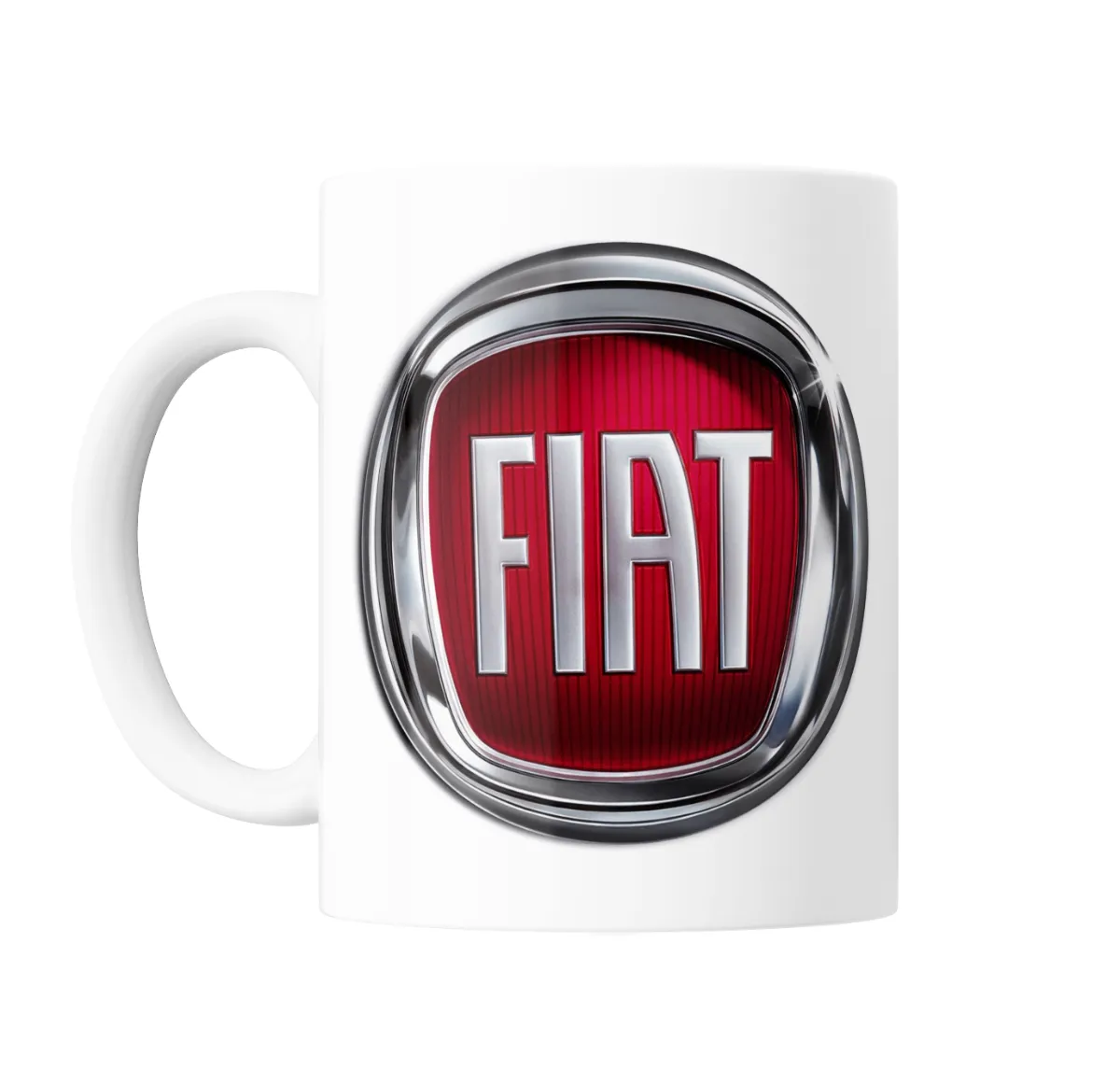 Taza de Cerámica Fiat Logo Rojo - vista 2