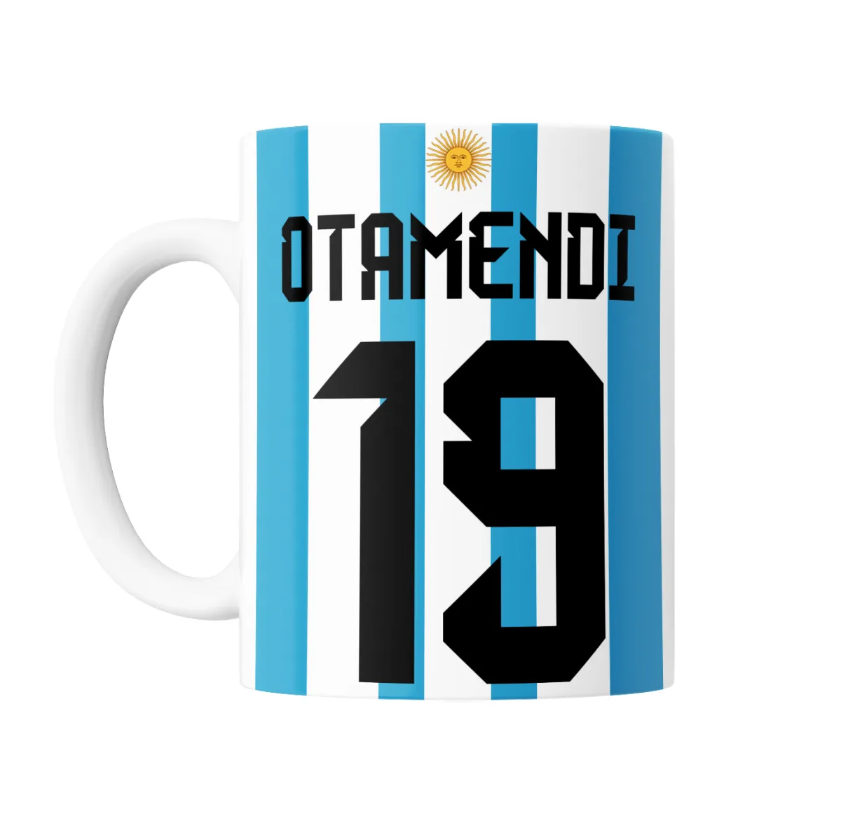 Taza de Cerámica Argentina Otamendi 19 Camiseta - vista 2