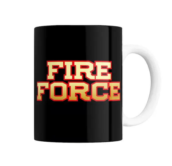 Taza de Cerámica Fire Force Logo