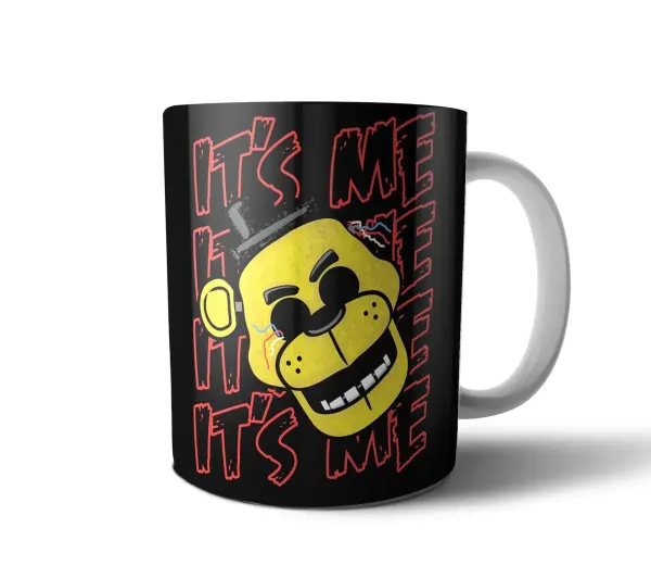 Taza de Cerámica Five Nights at Freddys Golden Freddy It's Me