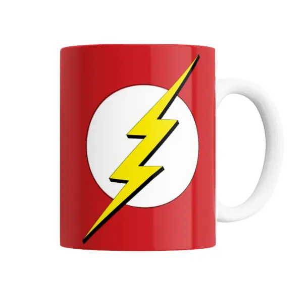 Taza de Cerámica Flash Logo Clásico