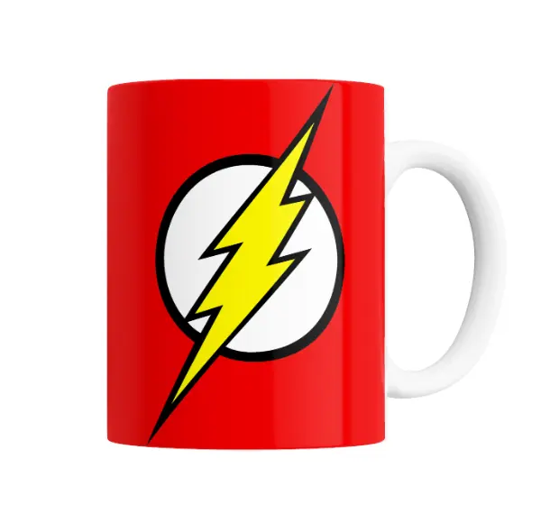Taza de Cerámica Flash Logo Clásico