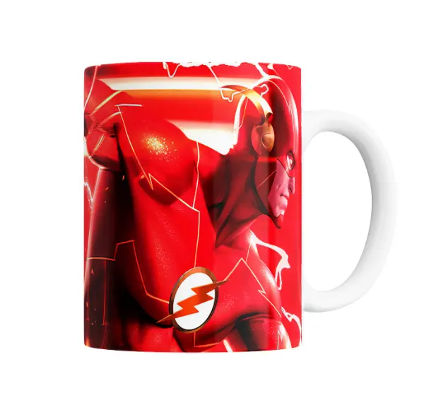 Taza de Cerámica Flash Velocidad Relámpago