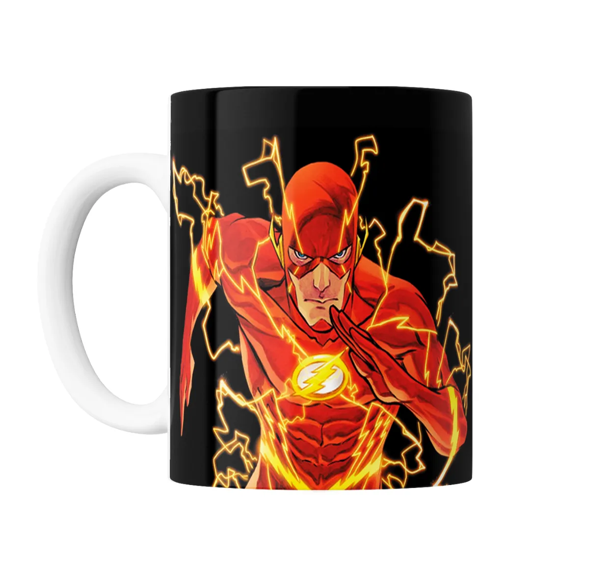 Taza de Cerámica Flash Velocidad y Rayos - vista 2