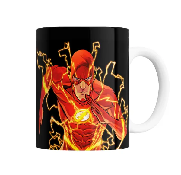 Taza de Cerámica Flash Velocidad y Rayos