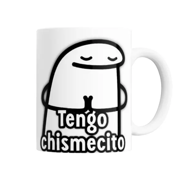 Taza de Cerámica Flork Tengo Chismecito