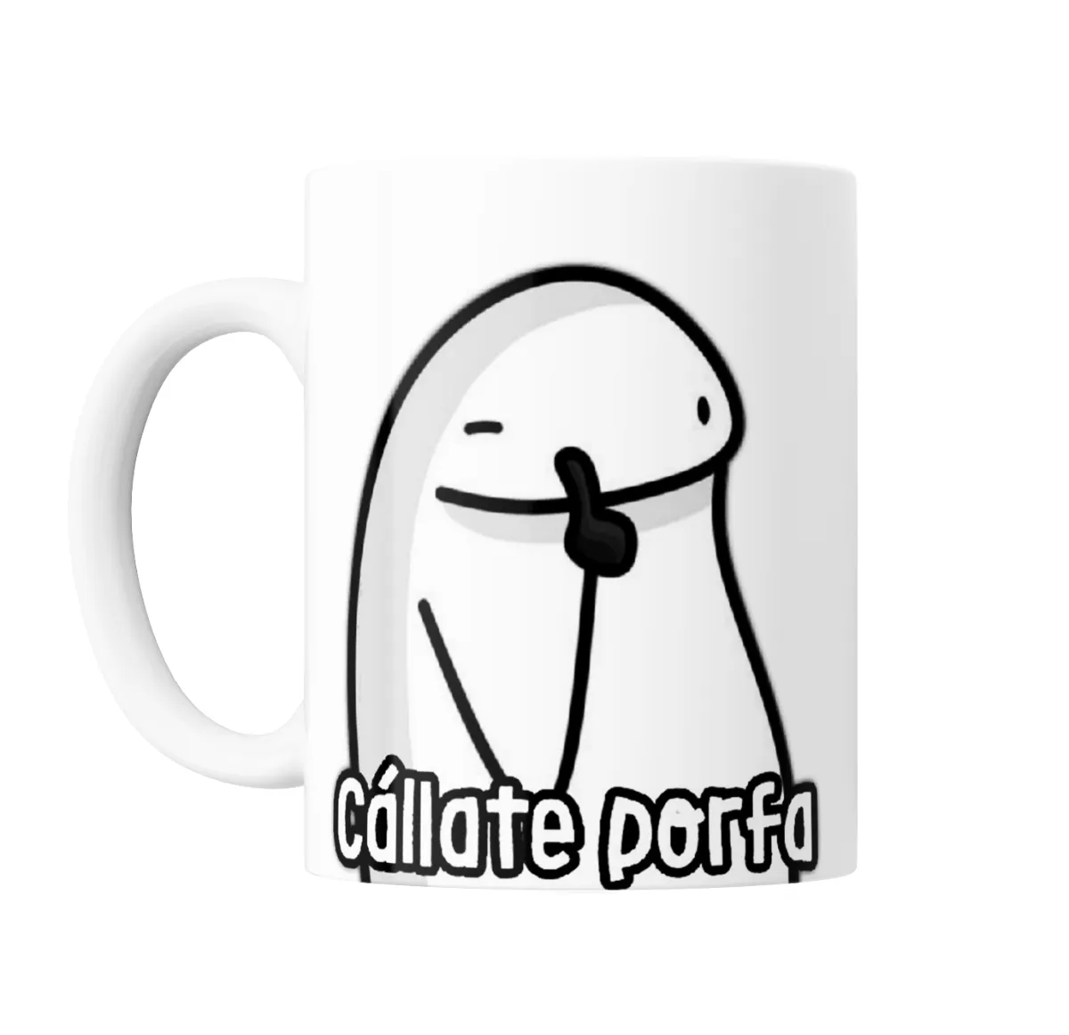 Taza de Cerámica Flork Cállate Porfa - vista 2