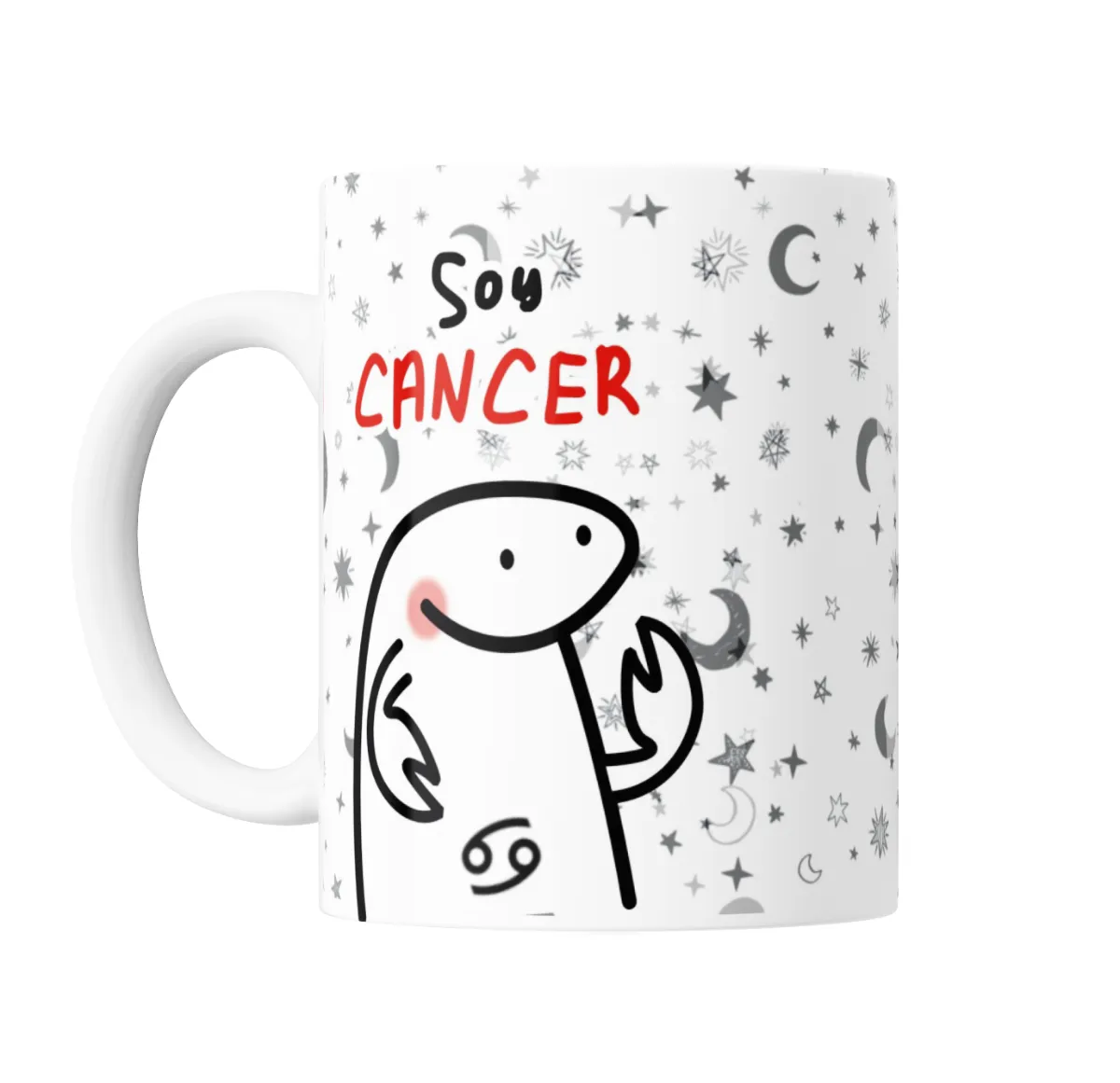 Taza de Cerámica Flork Cancer Signo Zodiacal - vista 2