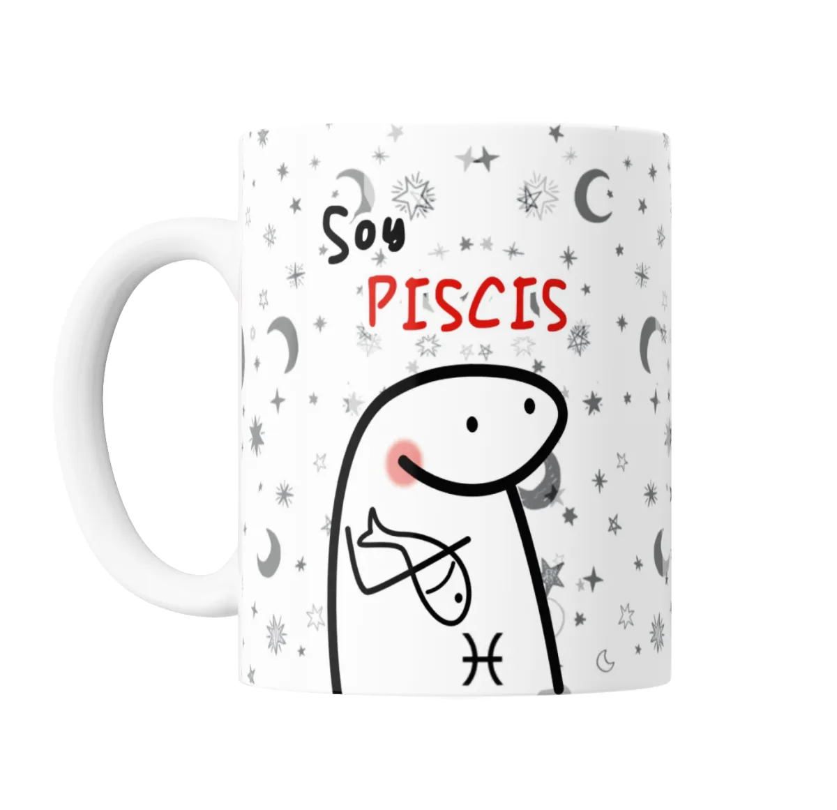 Taza de Cerámica Flork Signos Piscis - vista 2