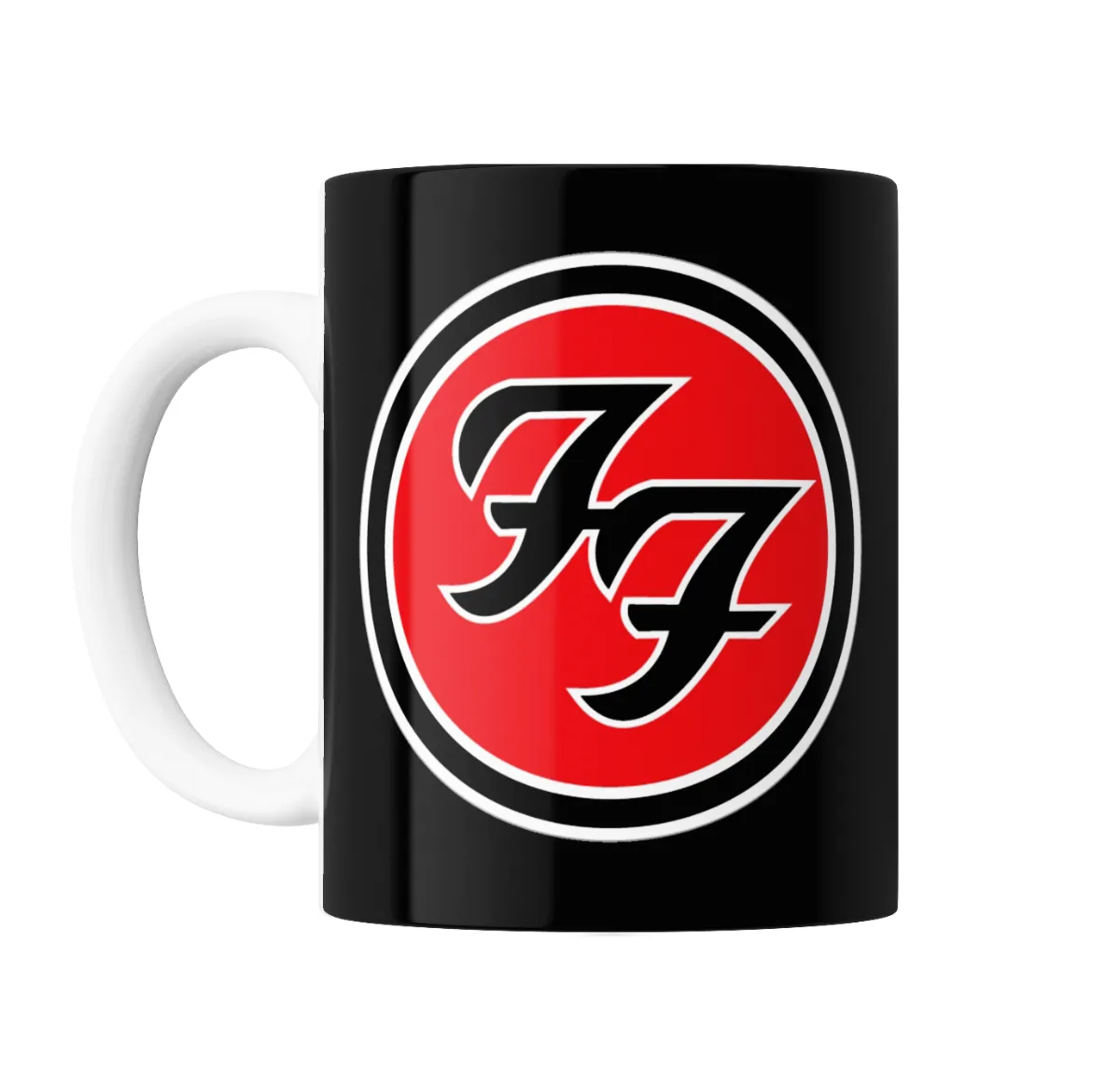 Taza de Cerámica Foo Fighters Logo Rojo - vista 2
