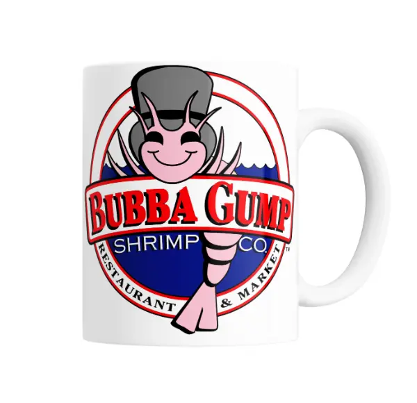 Taza de Cerámica Forrest Gump Bubba Gump Shrimp Co