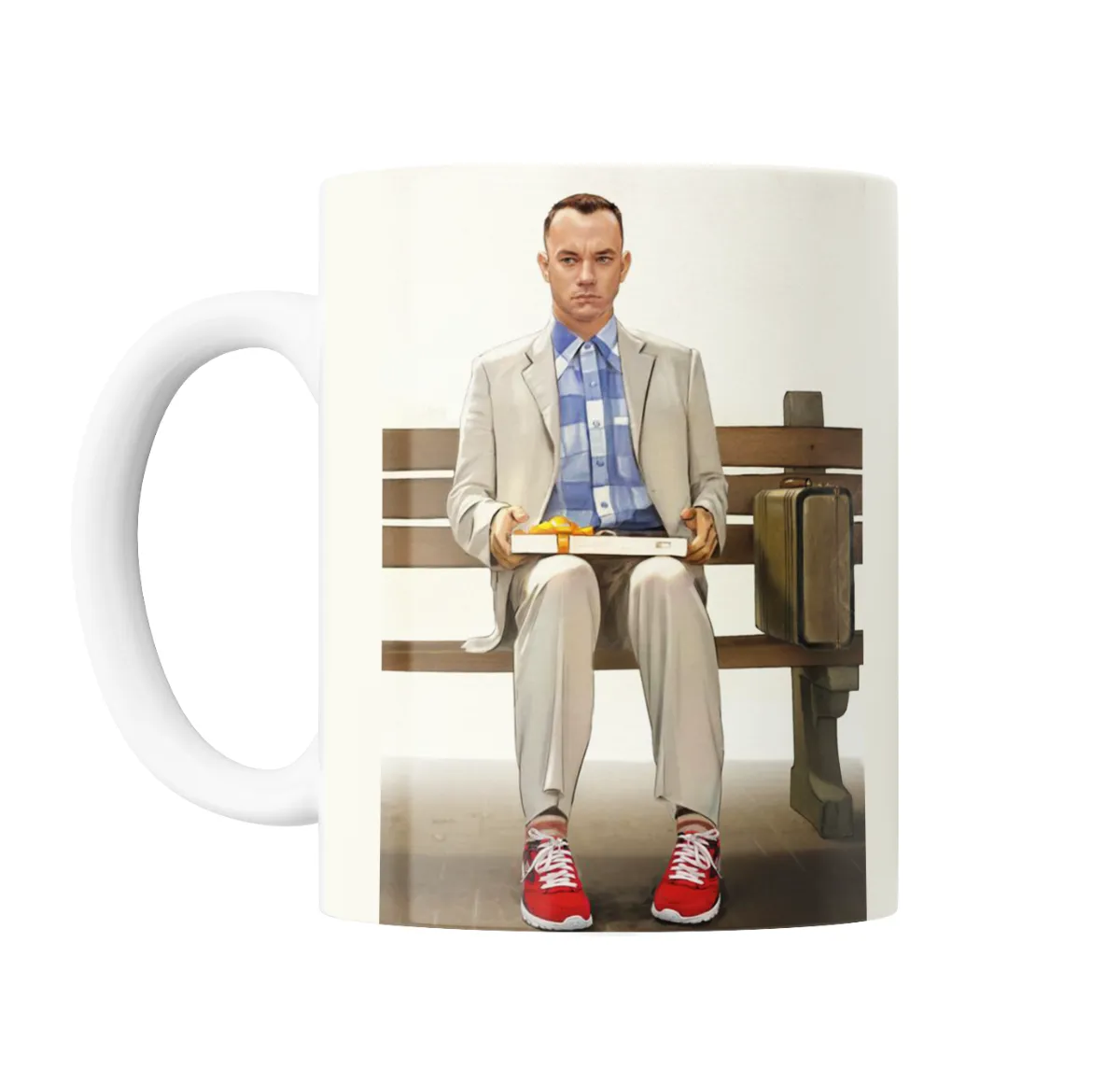 Taza de Cerámica Forrest Gump Banco de Parque - vista 2