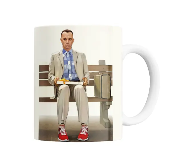 Taza de Cerámica Forrest Gump Banco de Parque