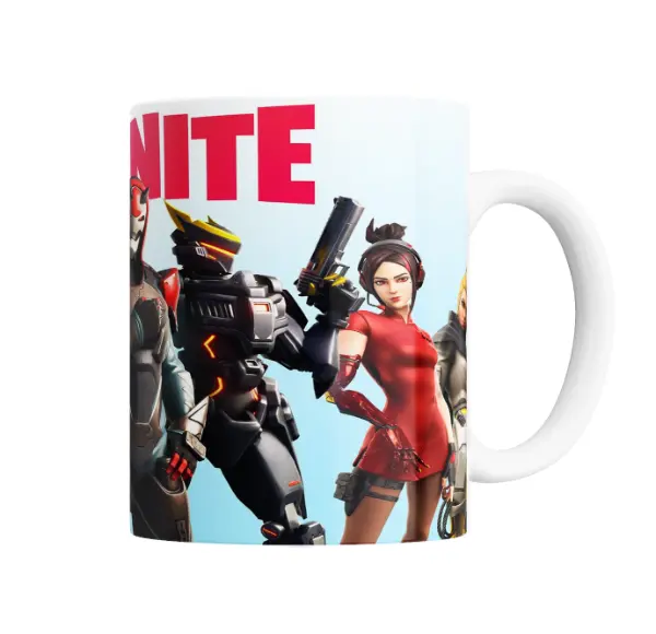 Taza de Cerámica Fortnite Personajes Tropa