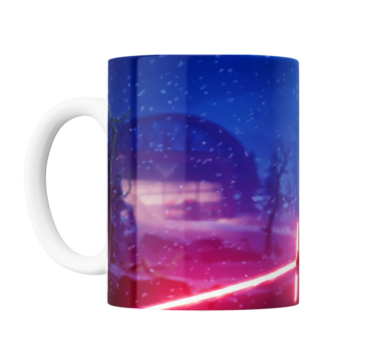 Taza de Cerámica Fortnite Star Wars Kylo Ren Sable Láser Rojo - vista 2