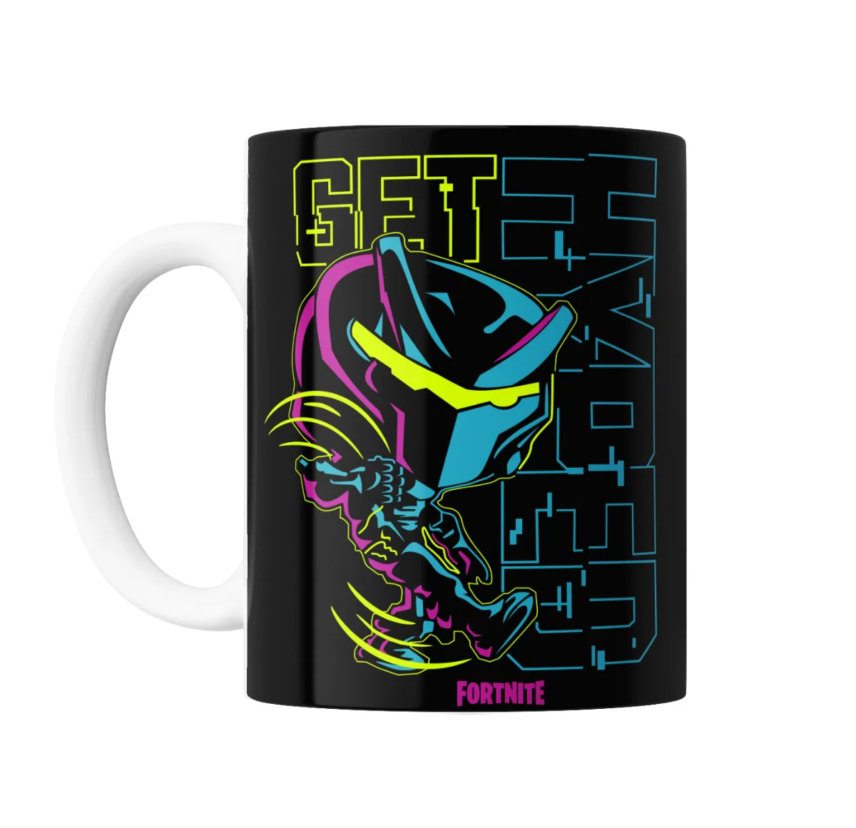 Taza de Cerámica Fortnite Get Neón Casco Garras - vista 2