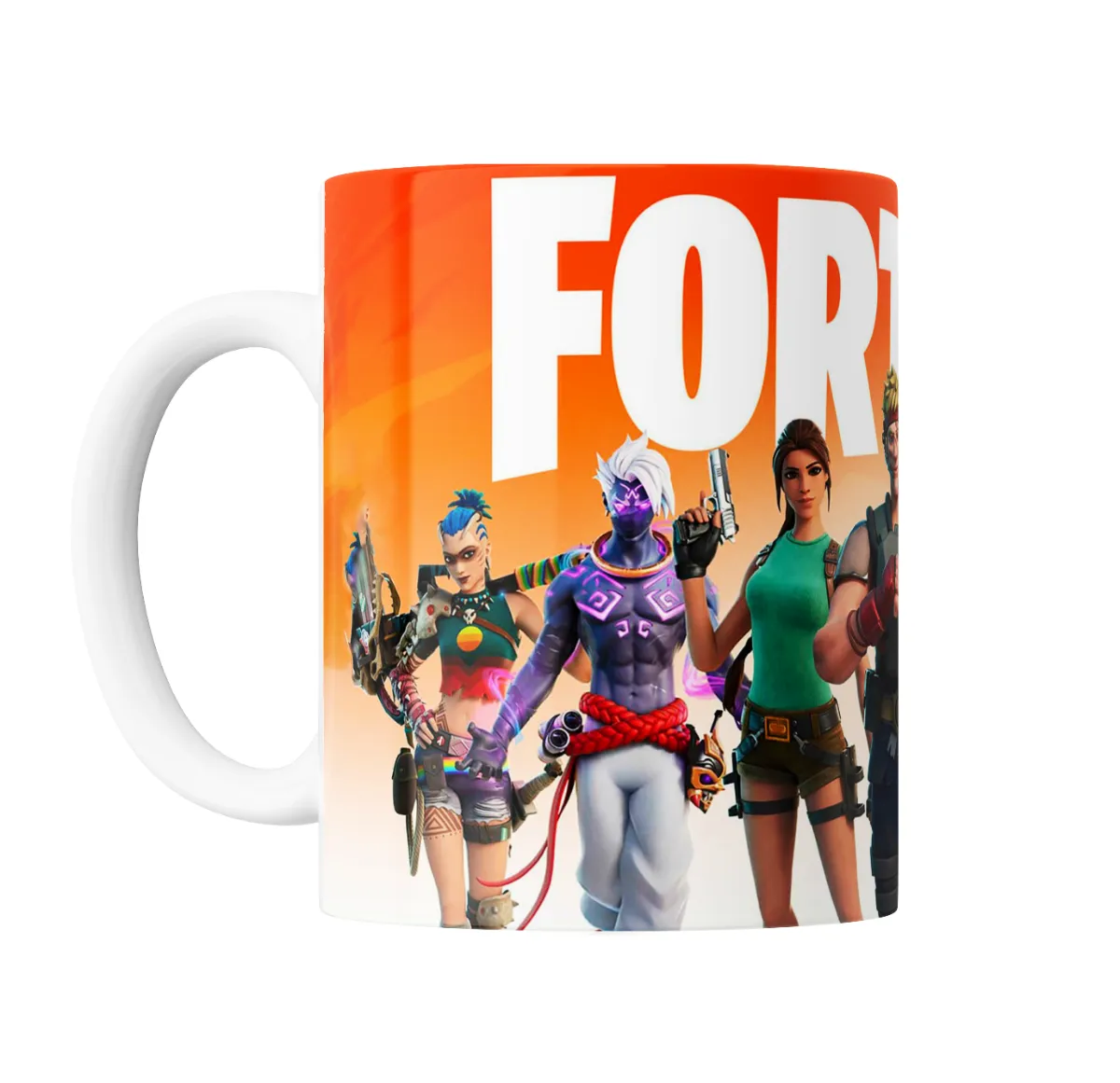 Taza de Cerámica Fortnite Personajes Equipo - vista 2