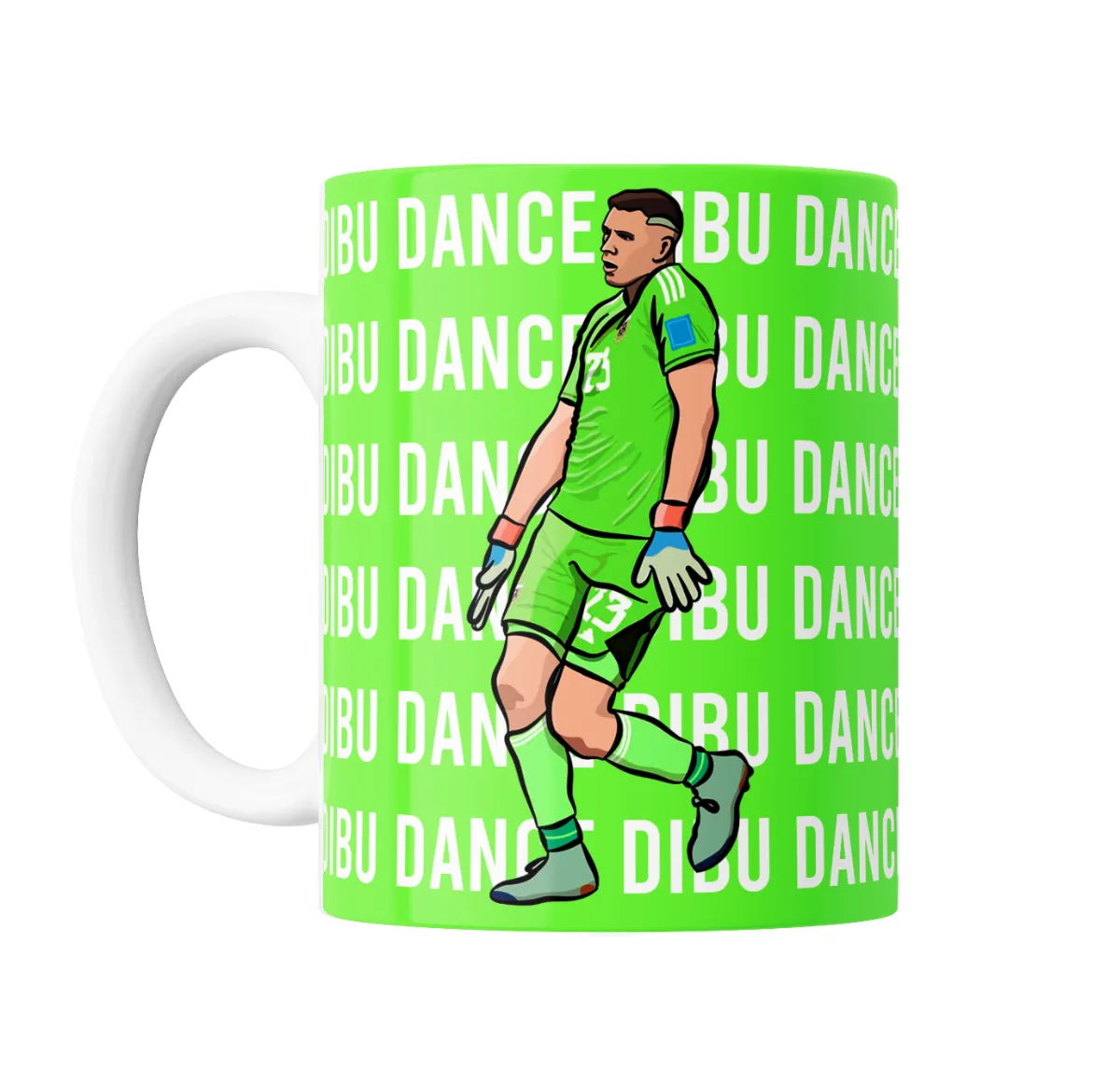 Taza de Cerámica Emiliano Martínez Dibu Dance - vista 2