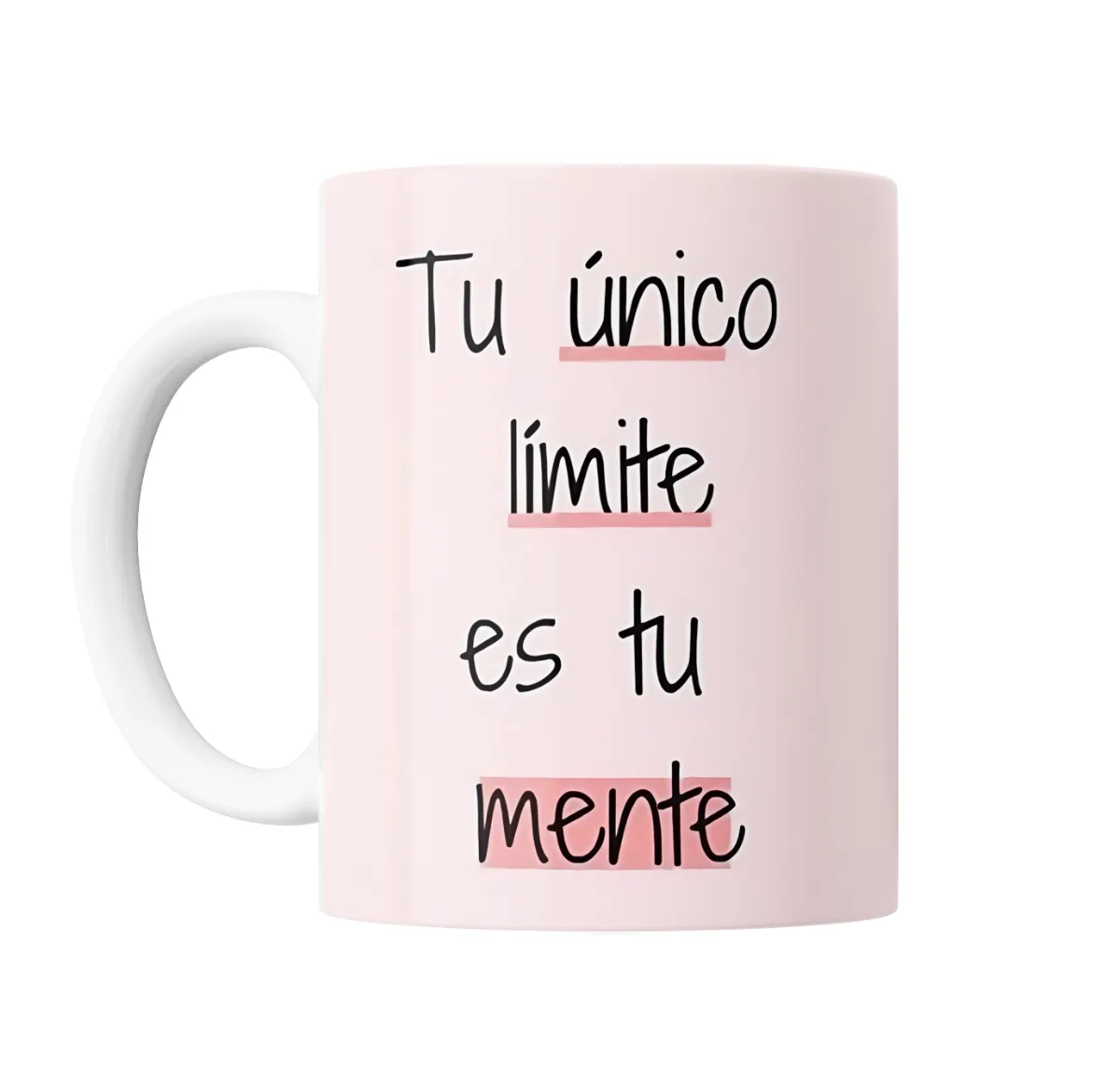 Taza de Cerámica Tu único límite es tu mente - vista 2