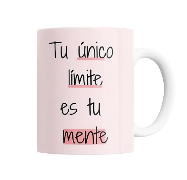 Taza de Cerámica Tu único límite es tu mente