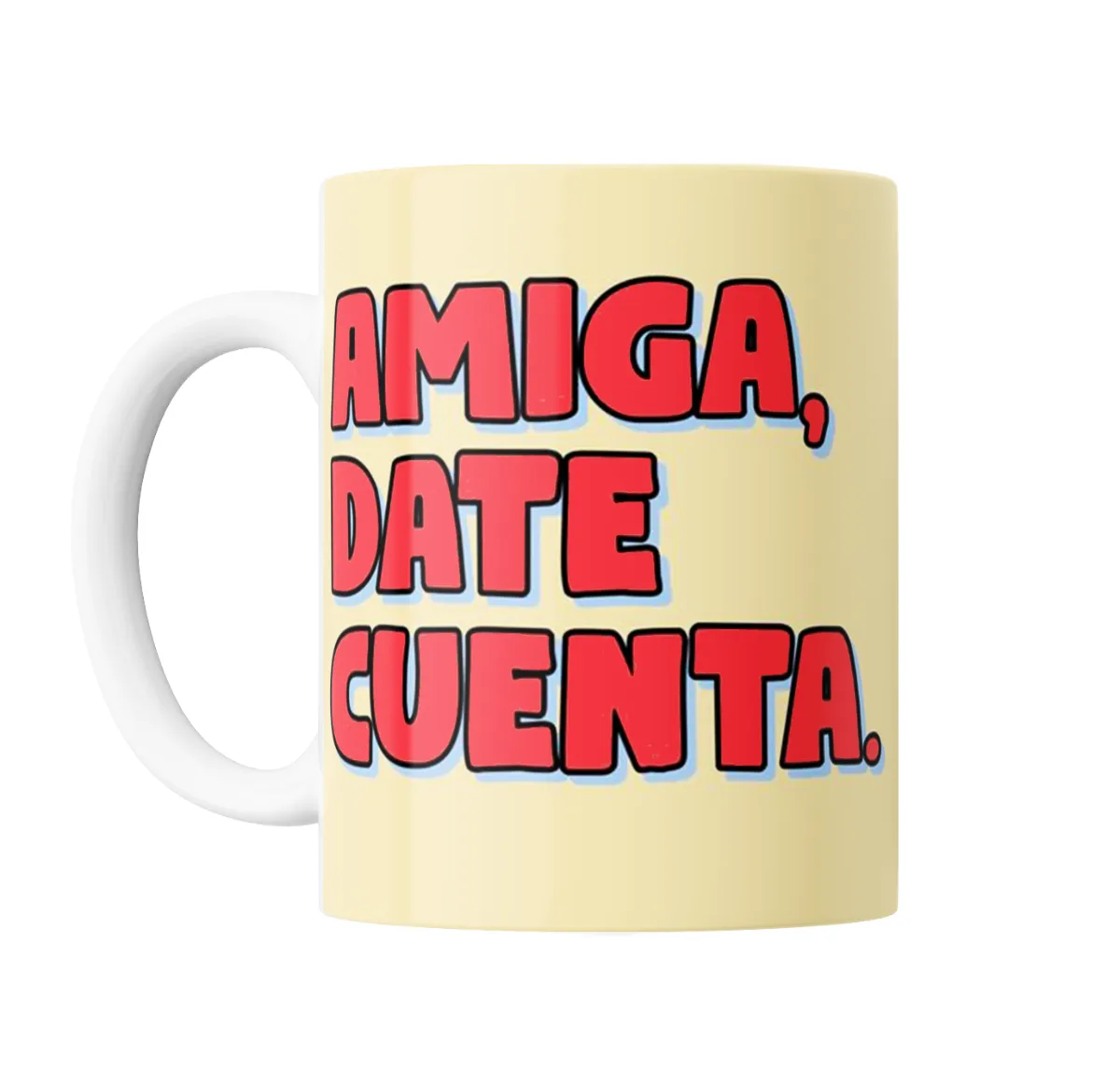 Taza de Cerámica Amiga Date Cuenta - vista 2