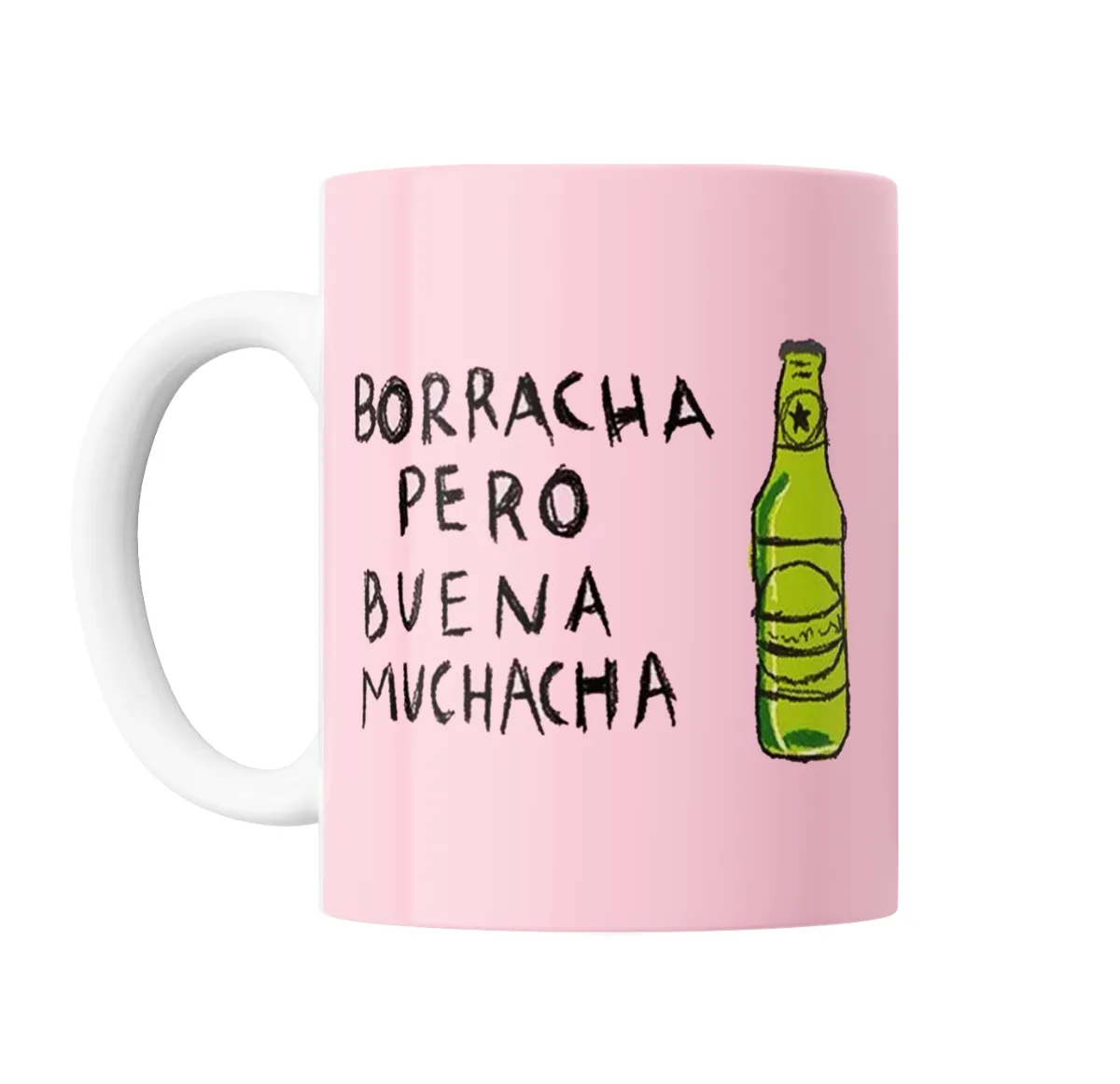 Taza de Cerámica Borracha Pero Buena Muchacha - vista 2