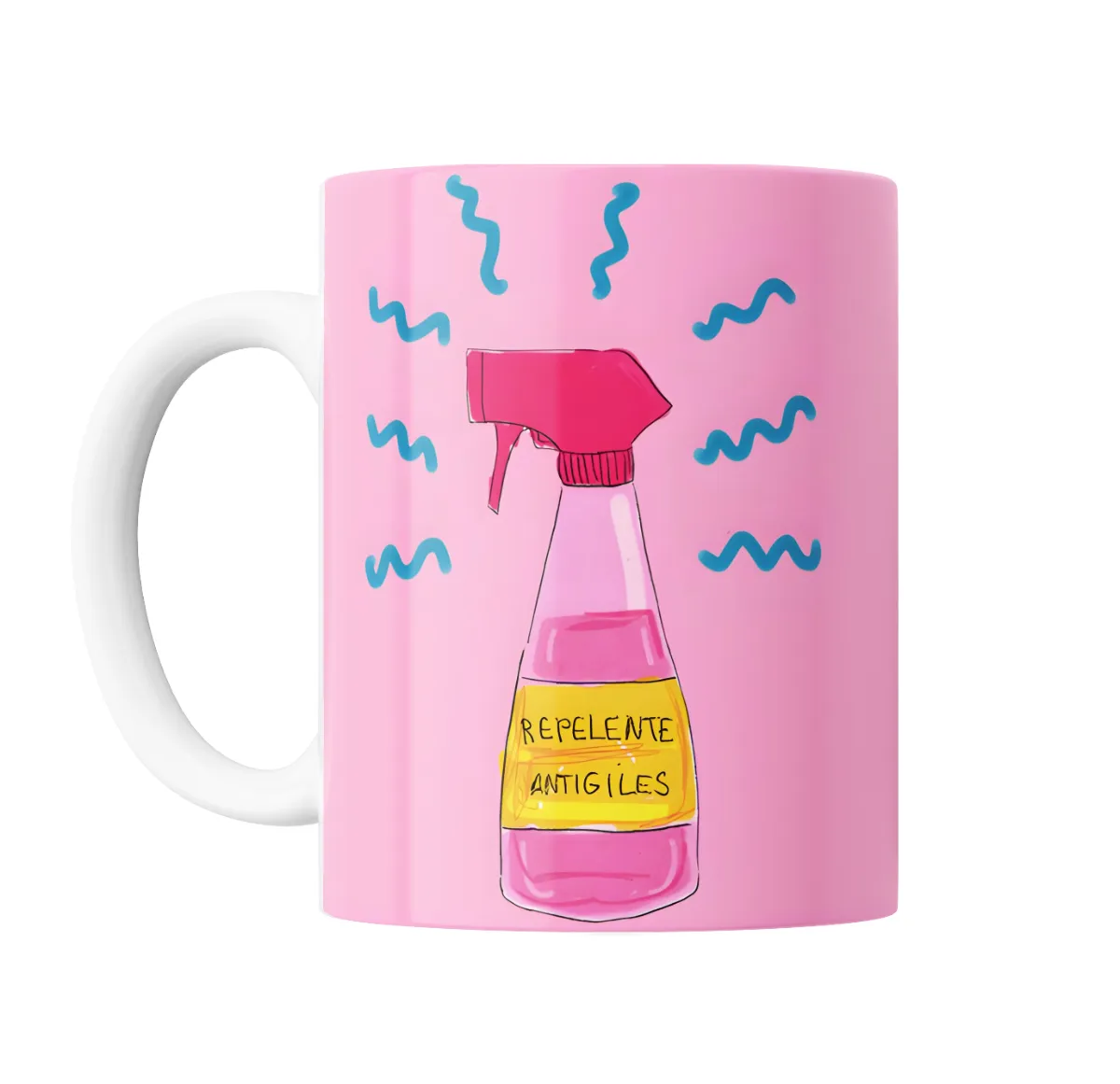Taza de Cerámica Repelente Antigiles - vista 2