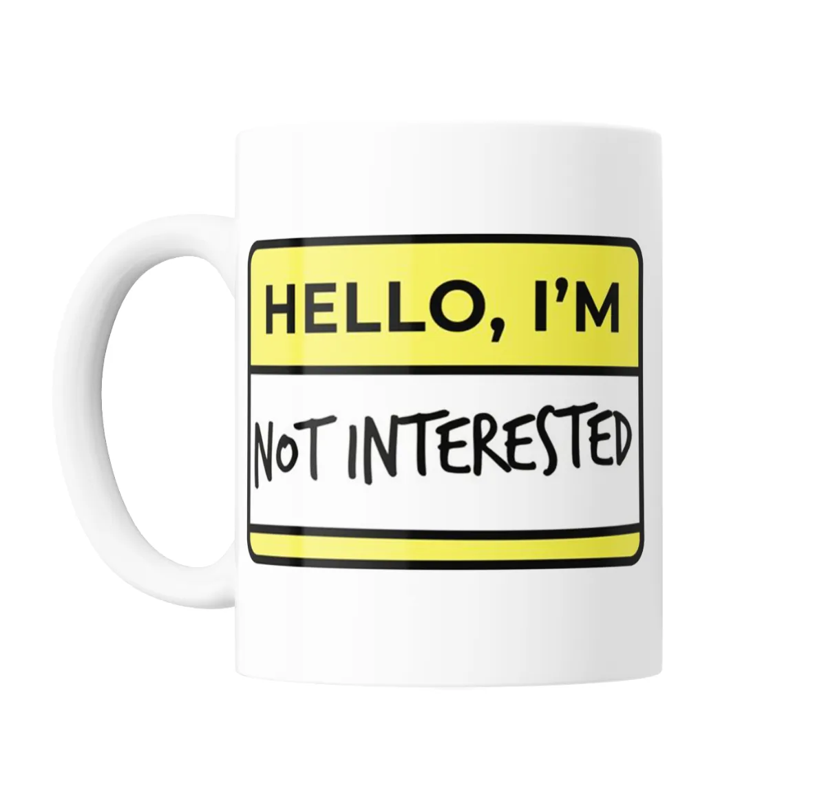 Taza de Cerámica Hello I'm Not Interested - vista 2